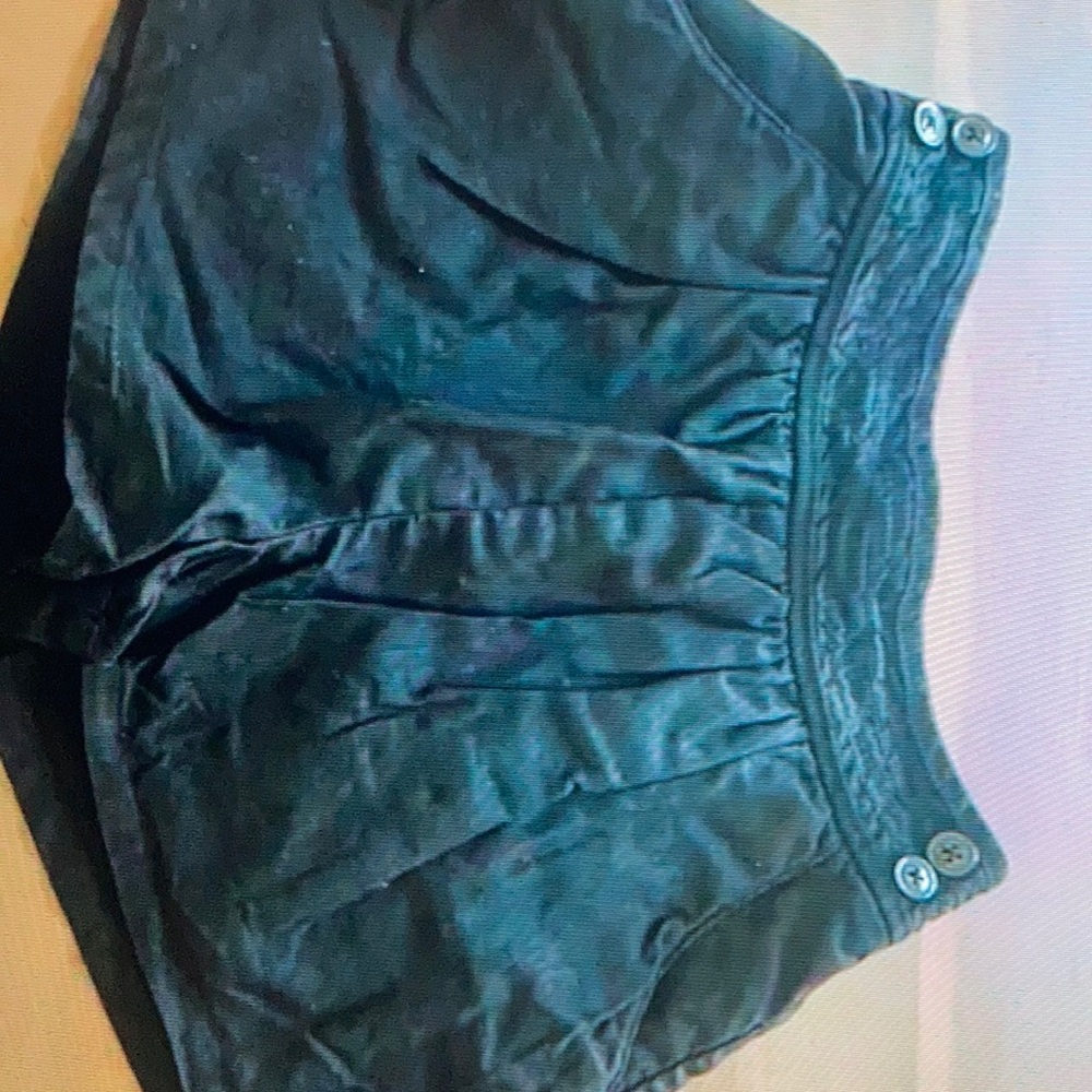 Janie and jack Black Linen Blend Shorts